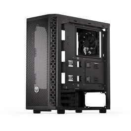 ENDORFY Signum 300 Solid Black Torre PC – Caja ATX, micro ATX, Mini-ITX, Color Negro, Filtro Anti-Polvo, USB 2.0