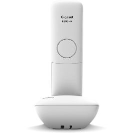 Gigaset E390 weiÃŸ int. Teléfono DECT/analógico Inalámbrico con Altavoz, Identificador de Llamadas y Agenda de 200 entradas Blanco