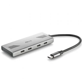 NGS Hub USB-C Wonder4-C 4 Puertos USB Tipo-C Gris Aluminio 5 Gbps Precio: 27.50000033. SKU: B1HAZDT9KM