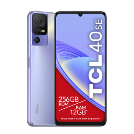 TCL 40 SE 17,1 cm (6.75") SIM doble Android 13 4G USB Tipo C 6 GB 256 GB 5010 mAh Púrpura Precio: 139.49999976. SKU: S5621716