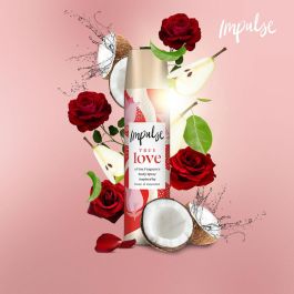 Impulse LOVE spray corporal 75 ml - Fragancia de rosas, flores blancas y coco Impulse LOVE spray corporal 75 ml - Fragancia de rosas, flores blancas y coco