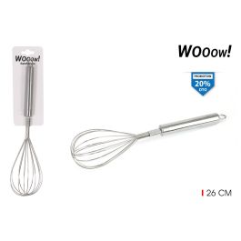 Wooow Batehuevos de Acero 26 cm (36 Unidades) Precio: 31.58999998. SKU: S2211816