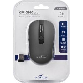 Bluestork M-WL-OFF60 ratón Ambidextro RF inalámbrico Óptico 1600 DPI Bluestork M-WL-OFF60 ratón Ambidextro RF inalámbrico Óptico 1600 DPI