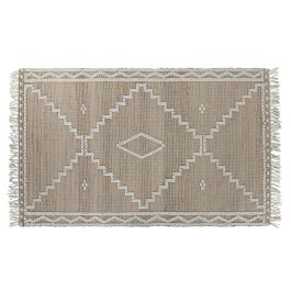 Alfombra Home ESPRIT Blanco Natural Boho 160 x 230 x 1 cm Precio: 204.68999969. SKU: B1JHTB3NHH