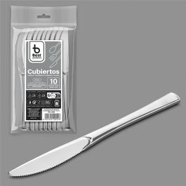 Best Products Cuchillo Reutilizable Plata 20 cm 10 Unidades Precio: 1.49999949. SKU: B1D3SKE25B
