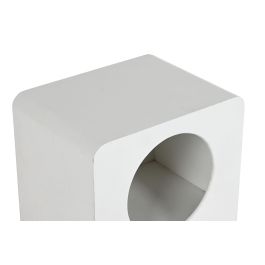 Mesita De Noche Moderno DKD Home Decor Blanco 30 x 48 x 40 cm Mesita De Noche Moderno DKD Home Decor Blanco 30 x 48 x 40 cm