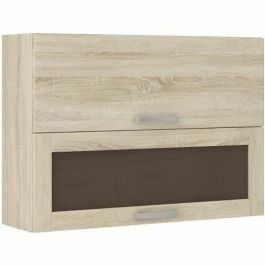 LASSEN Columna Acristalada con 2 Puertas Basculantes, An 80 x Pr 31,6 x Al 72 cm, Roble Sonoma Precio: 118.49999964. SKU: B1ERRFM47S