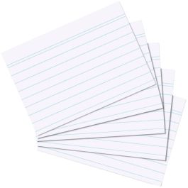 Herlitz Karteikarte A6 liniert weiß 100er Packung Precio: 15.94999978. SKU: B1JY229F4W