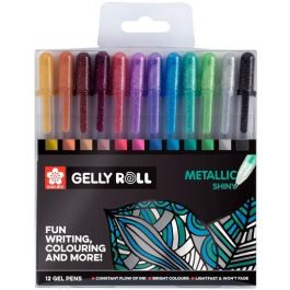 Talens Sakura Bolígrafos Colección Exclusiva Gelly Roll Metallic Estuche De 12 C-Surtidos Precio: 12.50000059. SKU: S8418201