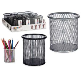 Portalápiz de Metal Redondo Pincello - 9x9.7x9 cm, 600 ml, Colores Surtidos (48 Unidades) Precio: 43.49999973. SKU: S3607112