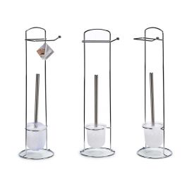 Escobillero Portarrollos Metal Plata Berilo 16.5x59x16.5 cm (6 Unidades) Precio: 31.89000012. SKU: S3600893