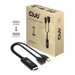 Club 3D Adaptador HDMI 2.0 a DisplayPort 1.2, 4K 60Hz HDR Activo, CAC-1331 Precio: 59.50000034. SKU: B1GFMW9K32