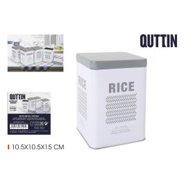 Bote de metal para cocina Rice 10.5x15 cm Quttin (12 Unidades) Precio: 32.49999984. SKU: B1249RWJQR