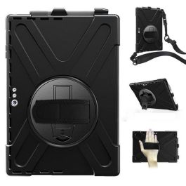 eSTUFF Microsoft Surface Pro 7+/7/6/5/4 AUSTIN Defender Case without built-in screen protector - Black eSTUFF Microsoft Surface Pro 7+/7/6/5/4 AUSTIN Defender Case without built-in screen protector - Black