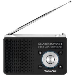 TechniSat 1 ASA DigitRadio Radio Digital Portátil Negro/Plata