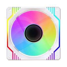 Keep Out Ventilador Caja XFC-120DRMW ARGB Blanco, 11 Aspas, 1800 RPM, Control PWM, Sincronización RGB, 63 CFM, 120x120x25 mm Precio: 14.49999991. SKU: B18WYNDCML