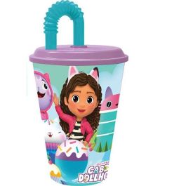 Vaso caña la casa de gabbys dollhouse 430 ml. Precio: 2.50000036. SKU: B1FQL39TJV