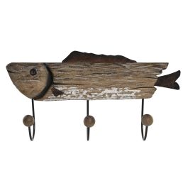 Perchero Pared Antique DKD Home Decor Marron 10 x 23 x 45 cm Precio: 14.9900003. SKU: B19QCJV9QH