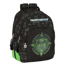 Mochila Escolar Transformers Negro 32 x 42 x 15 cm Mochila Escolar Transformers Negro 32 x 42 x 15 cm