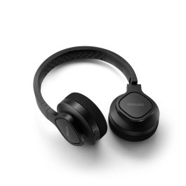 Philips TAA4216BK/00 Auriculares Diadema Inalámbricos y Alámbricos Bluetooth 5.0 USB-C 3.5mm Llamadas Música Negros IP55 Plegables 35h Batería