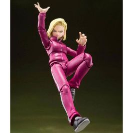 Tamashii Nations Figura Androide 18 Dragon Ball Super Batalla de Universos SH Figuarts 14cm Articulada PVC