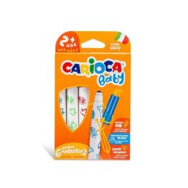 Carioca Rotuladores Baby 2+ años Caja 6 Unidades Colores Surtidos Punta Gruesa Precio: 2.78999985. SKU: B1FYG3GVZ5