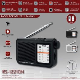 SAMI Radio Portátil 2 Bandas, Ruedas XL, Recepción H, Color Negro Precio: 20.328. SKU: B16E9V87VK