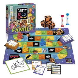 Diset Party & Co. Family Juego de Mesa para Toda la Familia con 2 Niveles de Dificultad, +8 Años, +3 Jugadores