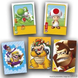PANINI - Super Mario Trading Cards - Fat Pack De 24 Cartas + 2 Cartas De Bonificación PANINI - Super Mario Trading Cards - Fat Pack De 24 Cartas + 2 Cartas De Bonificación