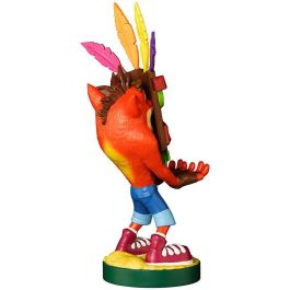 EXQUISITE GAMING Soporte Cable Guy Aku Aku Crash Bandicoot 20cm para mandos y smartphones PlayStation/Xbox