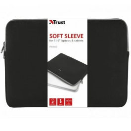 Trust Funda Primo Soft Sleeve para Portátiles/Tablets hasta 11.6" Negra Ref. 21254