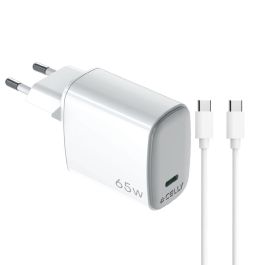 Cargador de Pared Celly UPTC1USBC65WCTC Blanco Cargador de Pared Celly UPTC1USBC65WCTC Blanco