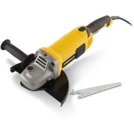 Powerplus POWX0606 Amoladora angular profesional de 2400 W con disco de lijado de 230 mm y empuñadura auxiliar regulable Precio: 120.7338. SKU: B193YVH7K3