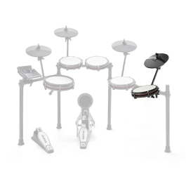Alesis Nitro Max Expansion Pack - Plato de 10" con Choke, Pad Tom de 8" Doble Zona, Cables TRS y Soportes