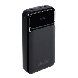 Rivacase VA2221 Powerbank 20000 mAh 22.5W con cables USB-C, Lightning, USB-A, carga rápida y pantalla de nivel de carga