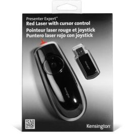 Kensington Expert Puntero Láser Rojo - Conexión Inalámbrica USB, Alcance 45M, Control de Presentaciones