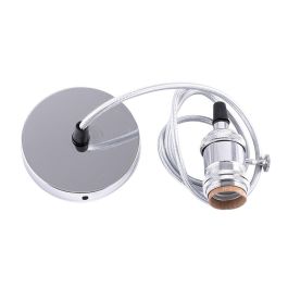 SC-MPL003 Colgante E27 Cable 1000mm 0,75mm Tela con Rosetón Precio: 6.7899997. SKU: B1FCGK33KL