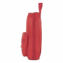 Plumier Mochila Sevilla Fútbol Club M847 Rojo 12 x 23 x 5 cm Plumier Mochila Sevilla Fútbol Club M847 Rojo 12 x 23 x 5 cm