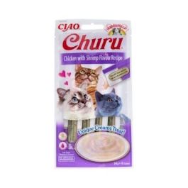 CHURU VET Churu Receta de Pollo con Gamba, Snack Lickable para Gatos, 4 Sticks de 14g Precio: 2.50000036. SKU: B14TVKHMEZ