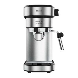 Cecotec Cafetera Eléctrica Cafelizzia Steel 1,2 L 850W 20 bar espresso y cappuccino
