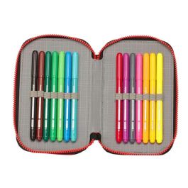 Estuche Escolar My Hero Academia Negro 12.5 x 19.5 x 4 cm 28 piezas