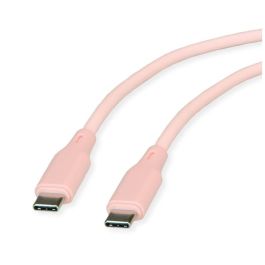 ROLINE 11.02.9122 Cable USB 2.0 Tipo C a C, Silicona, 60W, Rosa, 1 m Precio: 15.8389. SKU: B126AERDYY