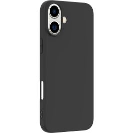 eSTUFF Funda TPU INFINITE VIENNA para iPhone 16 - 100% Plástico Reciclado Negra