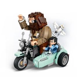 LEGO 76443 Harry Potter: Viaje en Moto de Hagrid y Harry – Set de Construcción con Figuras, Moto y Sidecar para Fans +9 Años