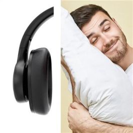 Elbe ABT-B26-N Auriculares de Diadema Bluetooth Plegable con Micrófono, Radio FM y Cable Aux-in, Negro/Rojo Elbe ABT-B26-N Auriculares de Diadema Bluetooth Plegable con Micrófono, Radio FM y Cable Aux-in, Negro/Rojo
