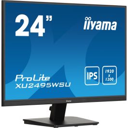 IIYAMA XU2495WSU-B7 Monitor 24" IPS 16:10 HDMI+DP+USB-C para PC Gaming y Oficina