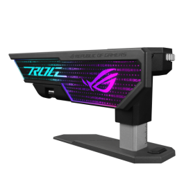 Asus ROG Herculx Soporte para Tarjeta Gráfica, Universal, ARGB, Negro/Gris, 90DA0020-B09000 Asus ROG Herculx Soporte para Tarjeta Gráfica, Universal, ARGB, Negro/Gris, 90DA0020-B09000