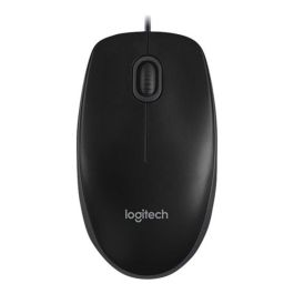 Logitech B100 Ratón Óptico USB para Empresas, USB Tipo-A, Negro Precio: 6.59000001. SKU: B162RN2QLJ