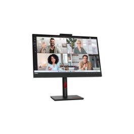 Lenovo T27hv-30 Monitor VoIP 27" QHD IPS Certificado Microsoft Teams con Webcam 5MP, Micrófonos y Altavoces