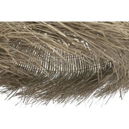 DKD Home Decor Lámpara de Techo Balinesa Fibras Naturales Natural E27 50W 75x95 cm - Hecha a Mano para Salón